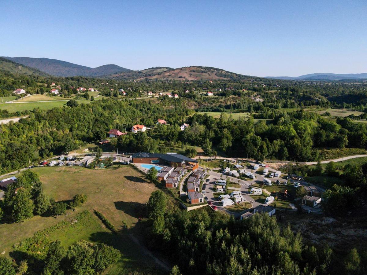 Mobile Homes Camping Plitvice Smoljanac Kültér fotó